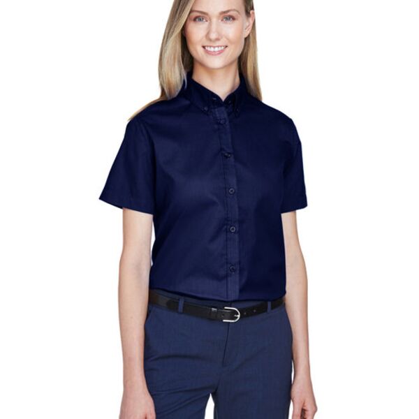 Ladies' Optimum Short-Sleeve Twill Shirt Thumbnail