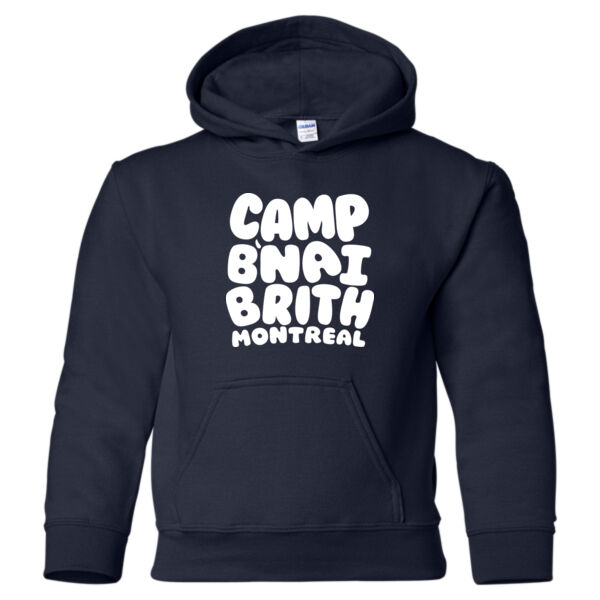 CBB - Heavy Blend™ Youth Hooded Sweatshirt 3 Thumbnail